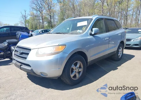 2007 Hyundai Santa Fe Gls from USA, damaged, VIN 5NMSG13DX7H055249